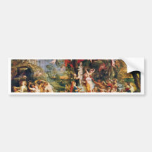 Feast Of Venus By Rubens Peter Paul (Best Quality) Bumper Stickers