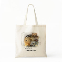 Feasting Chipmunk bag