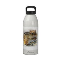Feasting Chipmunk Drinking Bottles