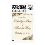 Feather Fantasy Wedding Postage
