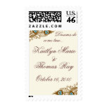 Feather Fantasy Wedding Postage
