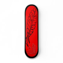Feather skateboards