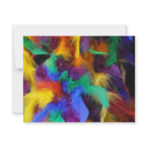 Feather soft invitations by Debrene Feather soft invitations