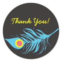Feather, Thank You! stickers