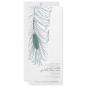 Plume épousant II invitations