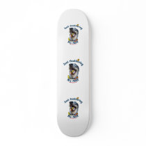 Feather Your Nest Bird Dog Custom Skateboard
