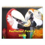 Feathered Family 2008 Calendar
