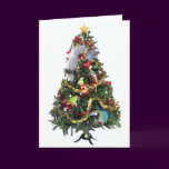 Feathered Family Christmas Card