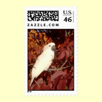 Feathered Family Parrot Rescue stamps