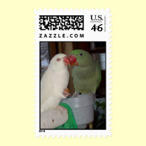 Feathered Family Parrot Rescue postage