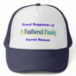Feathered Family Parrot Rescue Supporter Hat