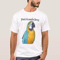 Feathered Family Parrot Rescue t-shirts