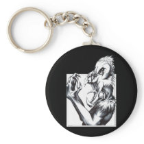 Feathered Fiend keychains