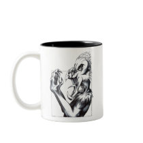 Feathered Fiend mugs