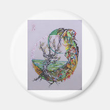 Feathered Serpent.jpg Refrigerator Magnet