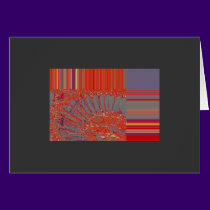 Feathers, digital abstraction cards