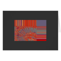 Feathers, digital abstraction cards