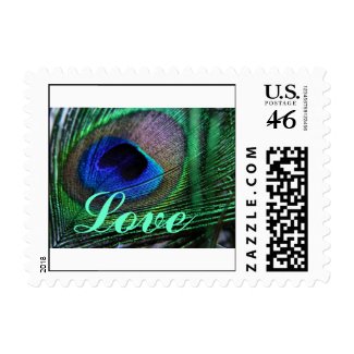 Feathers Postage stamp