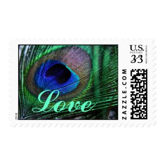 Feathers Postage stamp