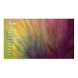 Feathers Profile Card business cards