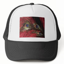 Feathers RED hats