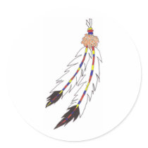 Feathers stickers
