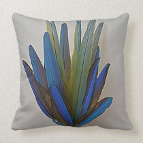 Feathers Throw Pillow