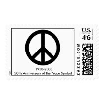 February 21, 50th anniversary of the peace symbol postage by postalnews February 21, 50th anniversary of the peace symbol postage