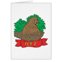 February 2nd greeting cards