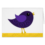 February Birthstone Bird Cards