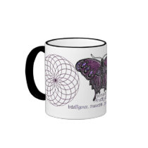 February Birthstone Butterfly Mug by Rockangel1 February Birthstone Butterfly Mug
