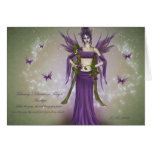 February Birthstone Fairy Greeting Cards