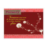 February Valentine's Day Post Card