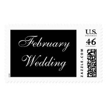 February  Wedding Formal Postage