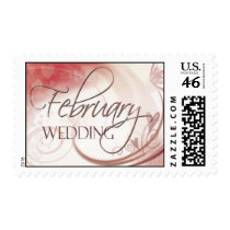 February wedding heart postage design postage by aslentz February wedding heart postage design postage
