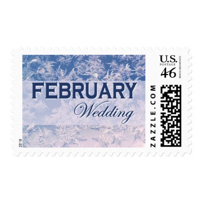February Wedding stamps