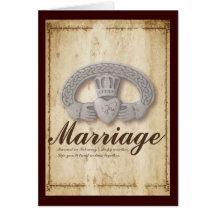February Wedding Wishes Greeting Cards
