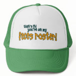 Feces Roster (SHIT LIST) .......You're On It! hats