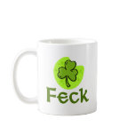 Feck Shamrock Coffee Mug