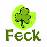 Feck Shamrock Tshirt