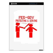 Fed-Gov Protecting & Serving iPad 2 Skin