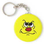 Fed Up Face: Ask me about that project task again keychains