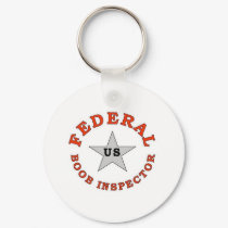 FEDERAL BOOB INSPECTOR keychains by ALMOUNT FEDERAL BOOB INSPECTOR keychains