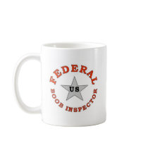 FEDERAL BOOB INSPECTOR mugs by ALMOUNT FEDERAL BOOB INSPECTOR mugs