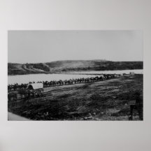 Federal Calvary Rappahannock River, VA 1862 Poster
