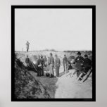 Federal Mortars Aimed at Fort Sumter 1865 posters