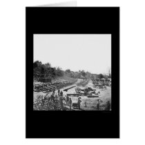 Federal Ordnance on Broadway Landing, VA 1865 cards