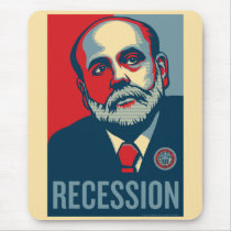 Federal Reserve Chair Ben Bernanke Mousepad
