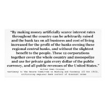 Federal Reserve Interest Rates by Alfred O Crozier Customized Photo Card