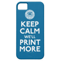Federal Reserve Keep Calm Parody Case iPhone 5 Covers